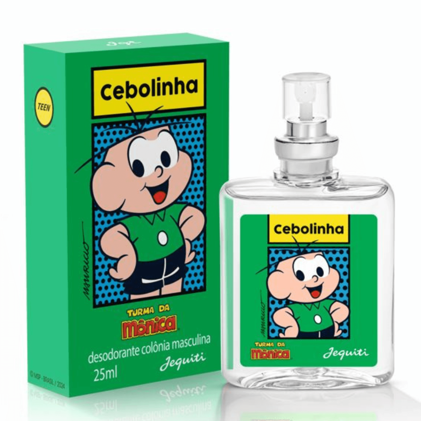 Jequiti Turma da Mônica Cebolinha Deo Colônia 25 ml imagem 3