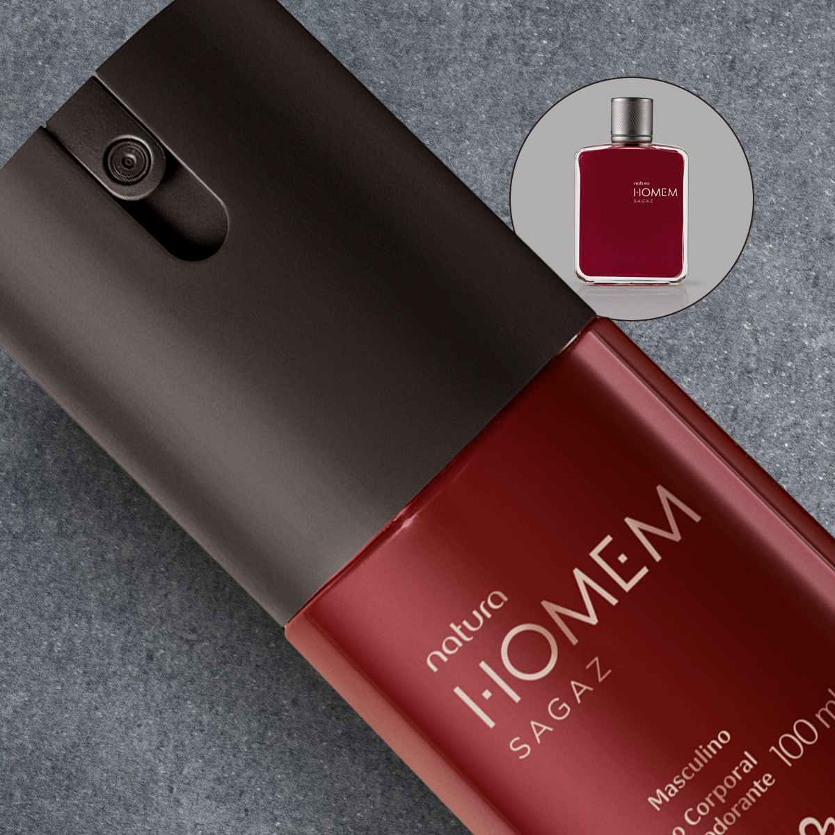 Natura Homem Sagaz Deo Corporal em Spray 100 ml imagem 3