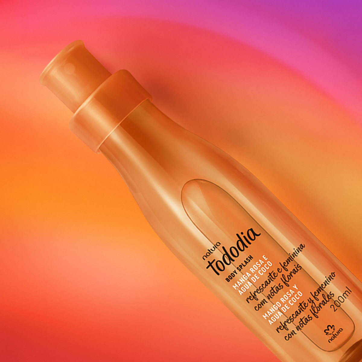 Natura Tododia Manga Rosa e Água de Coco Deo Colônia Body Splash 200 ml imagem 3