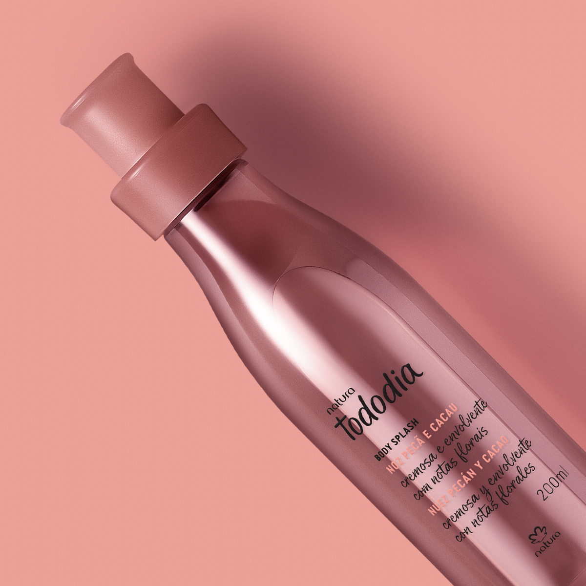 Natura Tododia Noz Pecã e Cacau Deo Colônia Body Splash 200 ml imagem 3