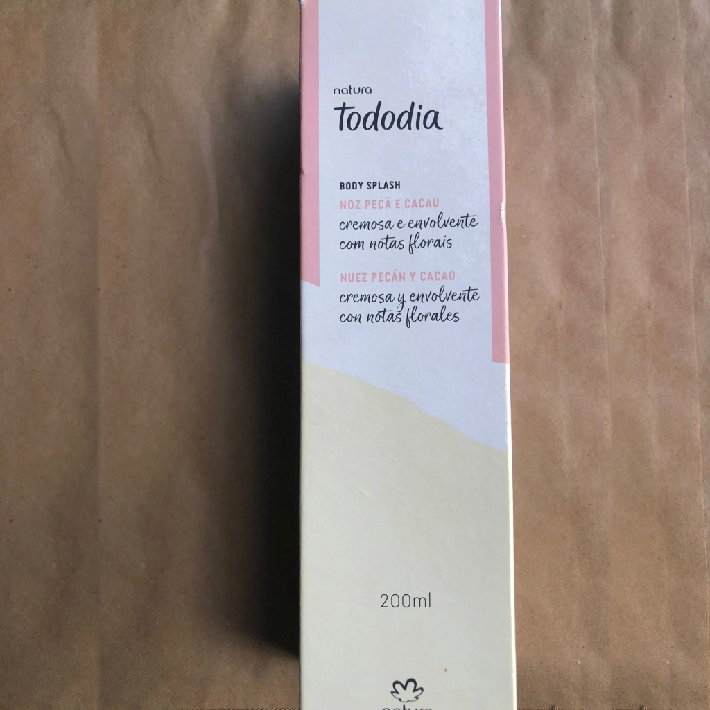 Natura Tododia Noz Pecã e Cacau Deo Colônia Body Splash 200 ml imagem 2