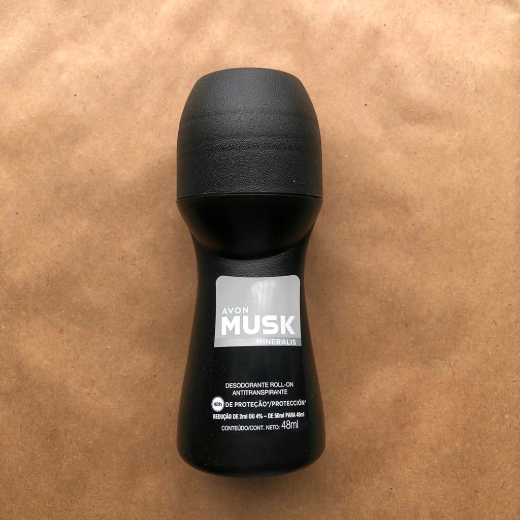Avon Musk Mineralis Deo Antitranspirante Roll-On 48 ml imagem 2